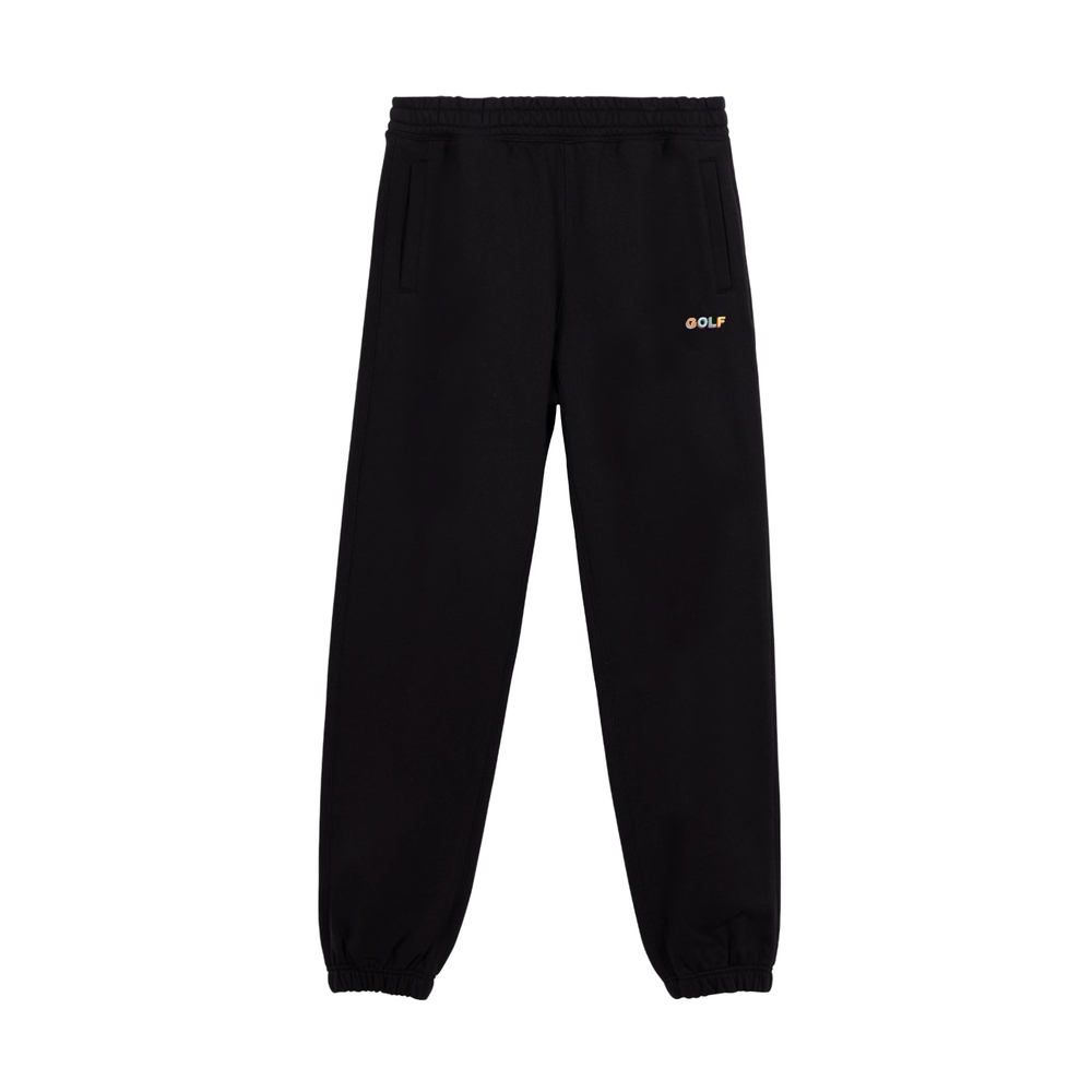 Multi 3d Logo Sweatpants Black - 10 Year Anniversary 2023 - Golf Wang