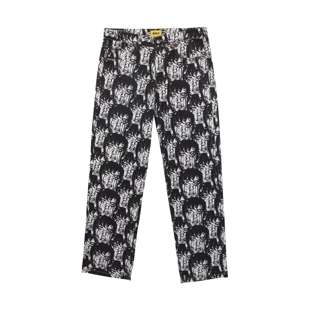 PUNK FACE CHINO PANT Black