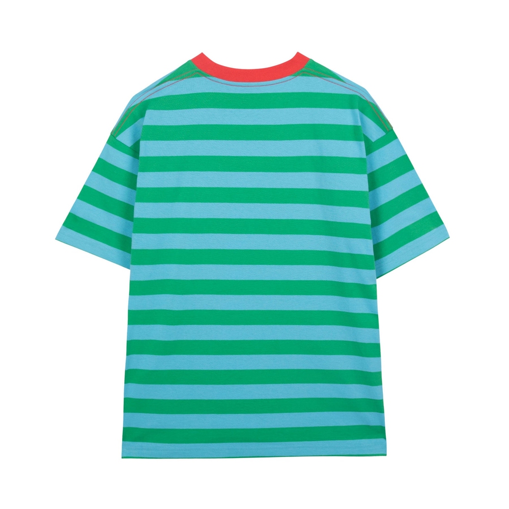 KILLCAT STRIPE TEE Green/Blue