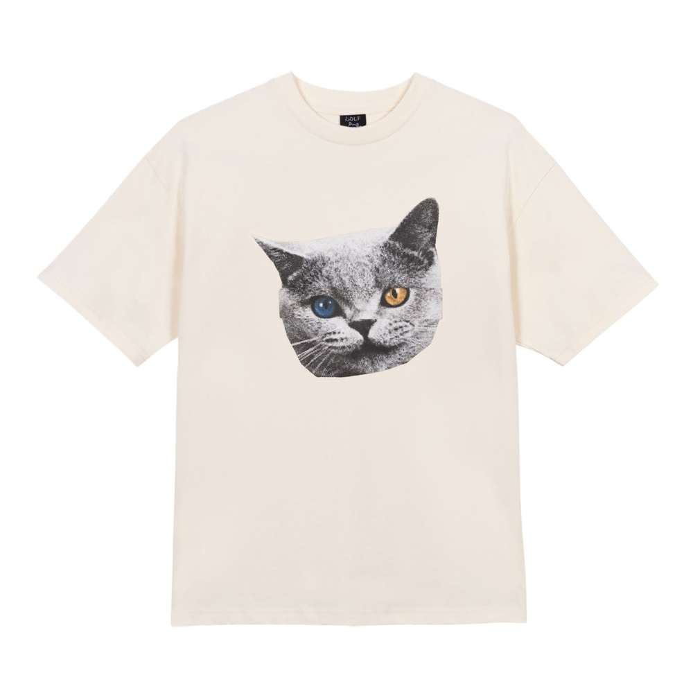 SHARK CAT TEE Cream