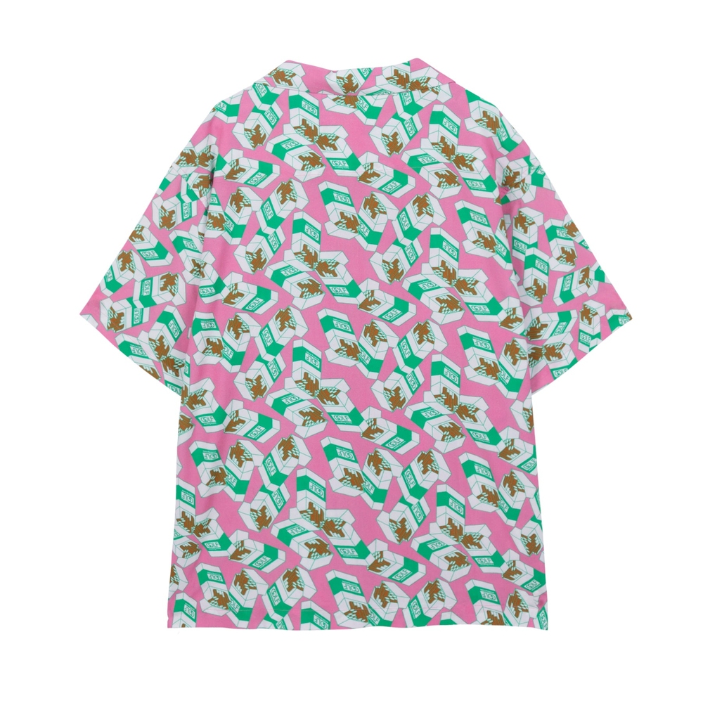 KOOL GOLF BUTTON UP Pink