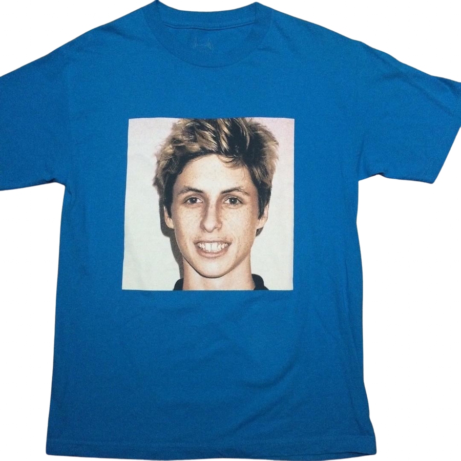 LUCAS FACE TEE Blue