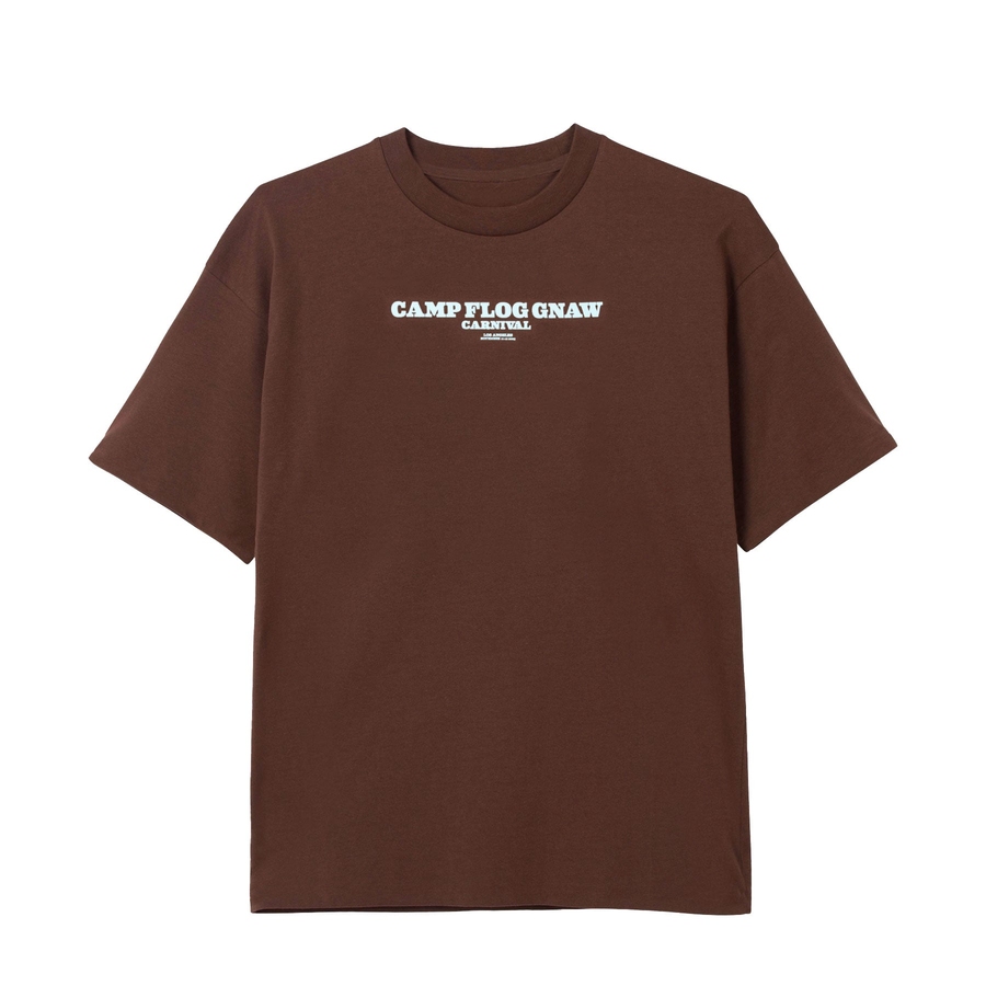 CFG FLYER LINEUP TEE Brown