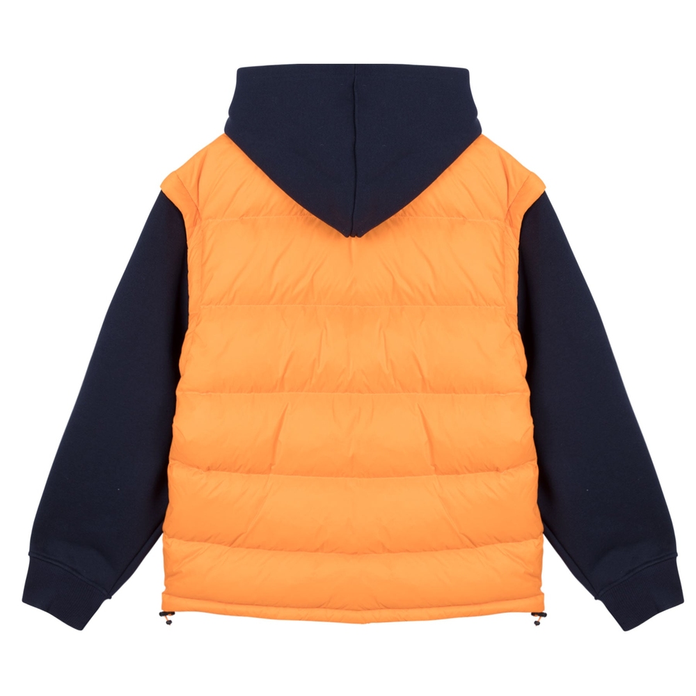 ALL IN ONE HOODIE-VEST Orange Combo