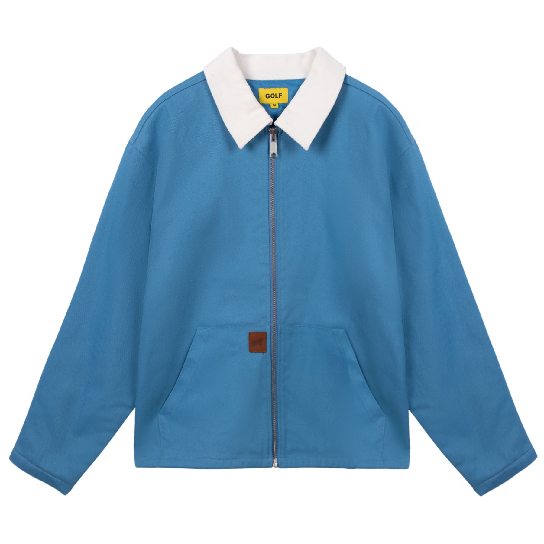 Contrast Stitch Work Jacket Blue Combo - fall/winter 2023 - Golf Wang