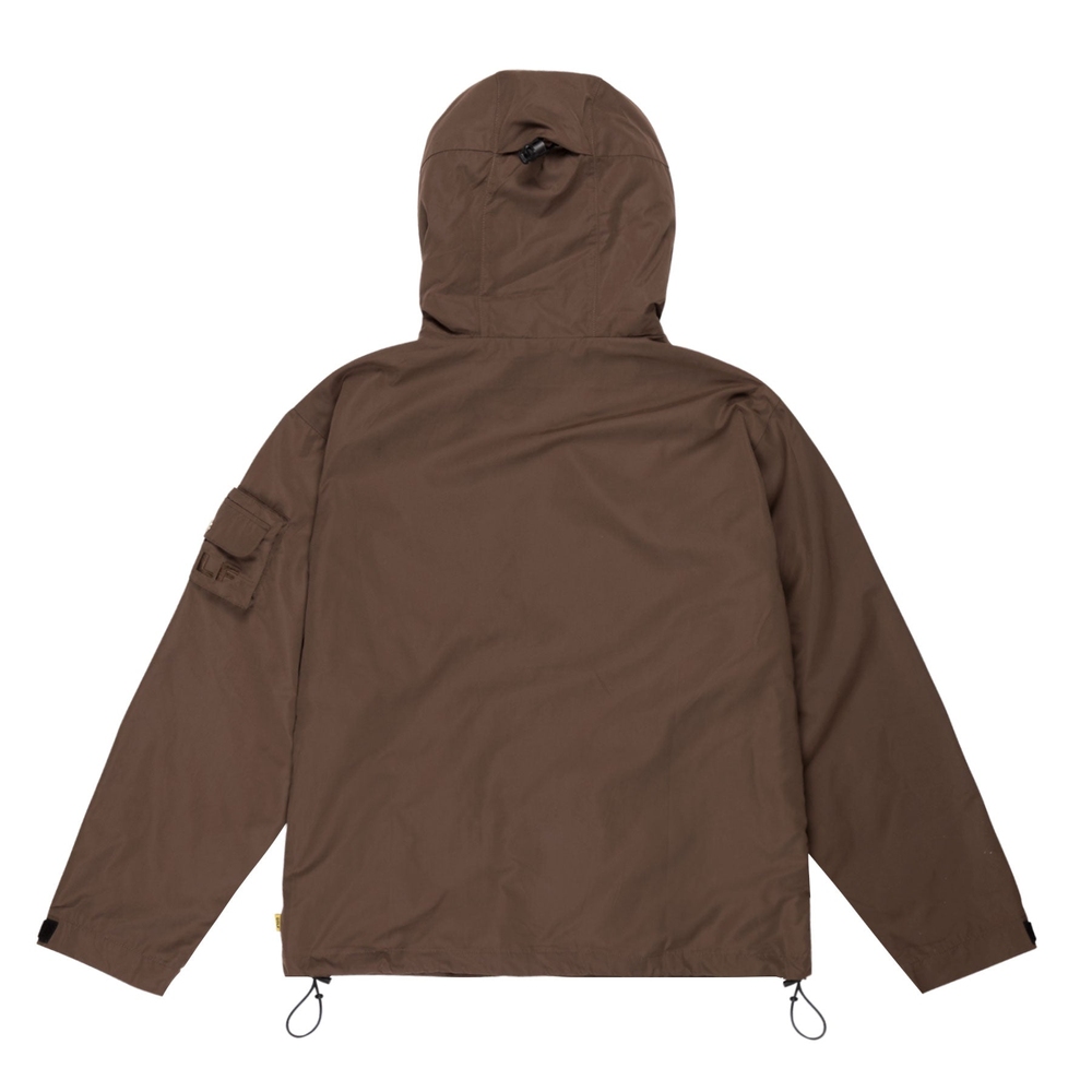 UTILITY CARGO SHELL JACKET Brown