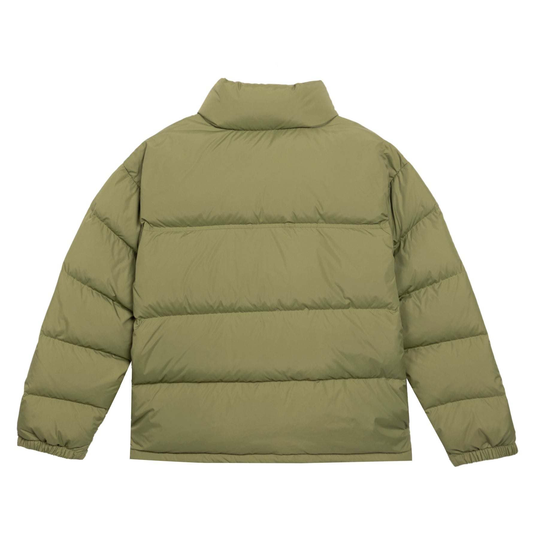 Logo Puffer Jacket Green - Camp Flog Gnaw 2023 - Golf Wang