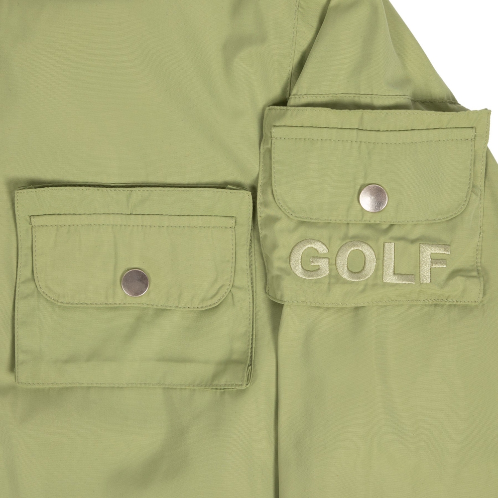 UTILITY CARGO SHELL JACKET Green