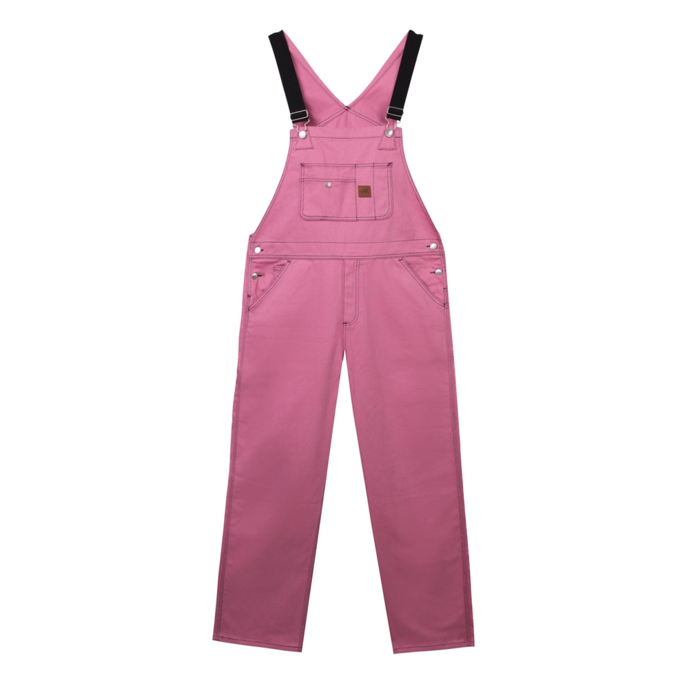 CONTRAST STITCH OVERALL Pink