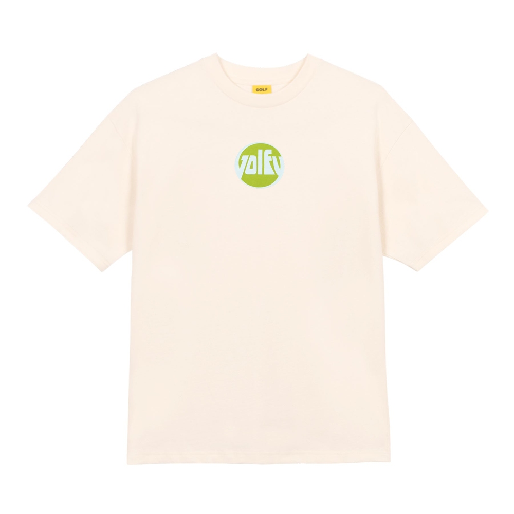 GOLFY LOGO TEE Ivory