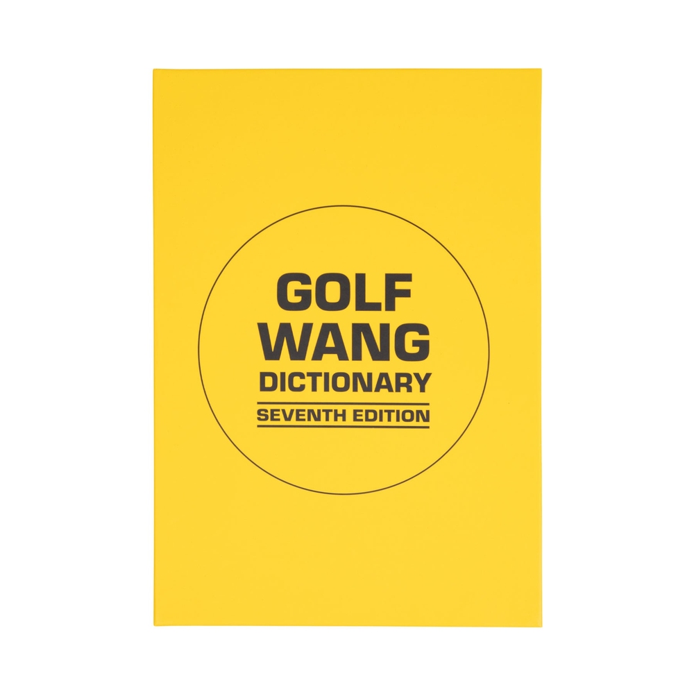 GOLF DICTIONARY STASH Yellow/Black