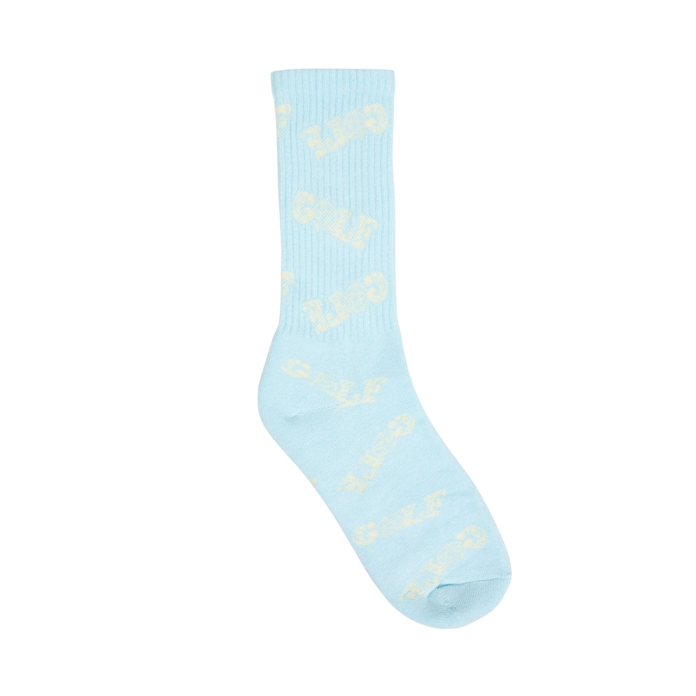 RITUAL SOCKS 3PK Light Blue/Orange/Black