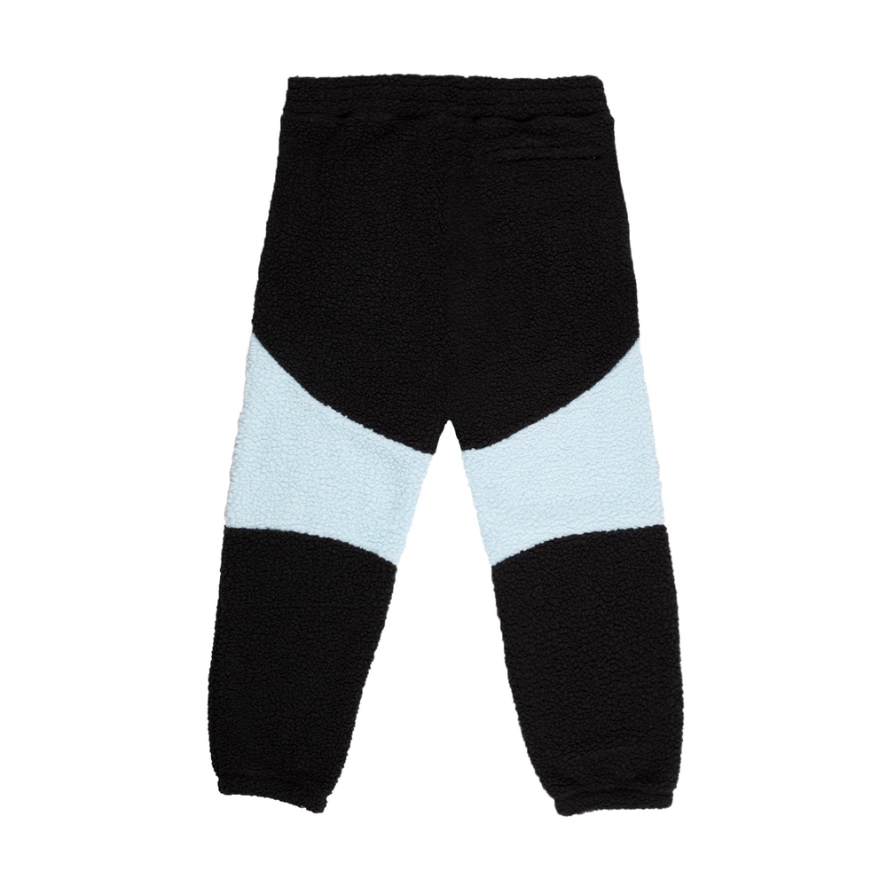 SHERPA FLEECE BLOCK PANT Blue