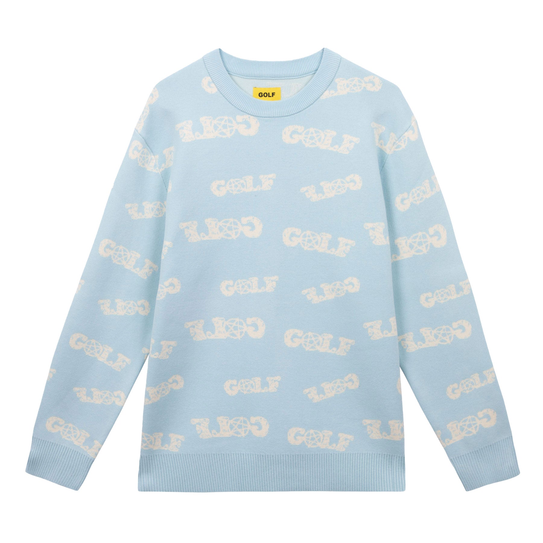 Ritual Sweater Light Blue - fall/winter 2023 - Golf Wang