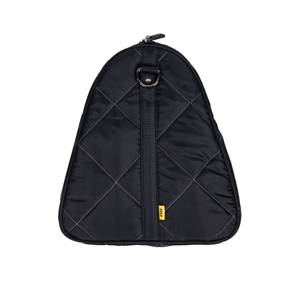 DIAMOND QUILTED DUFFLE Black