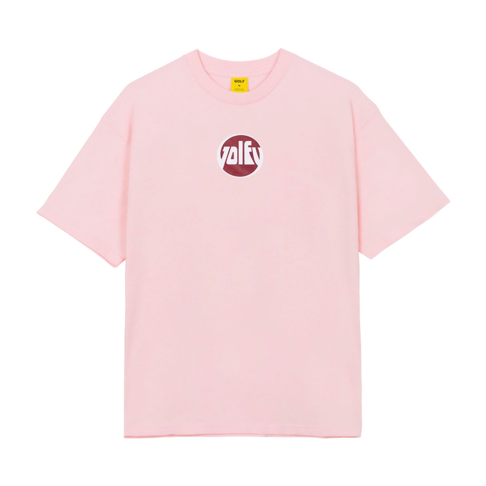 GOLFY LOGO TEE Pink