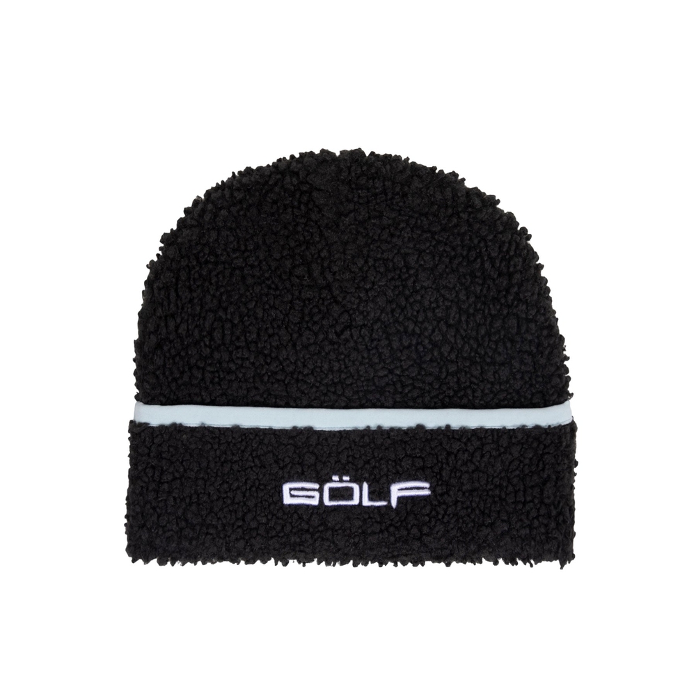 SHERPA FLEECE BEANIE Black