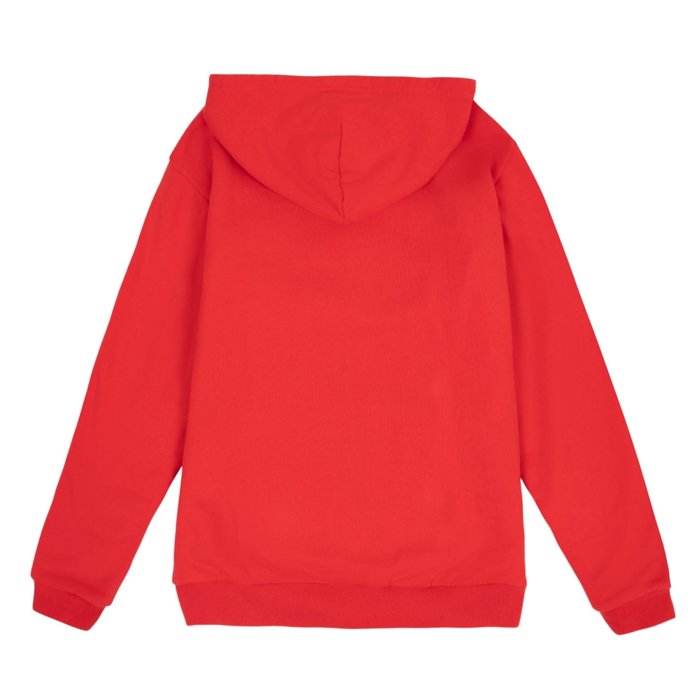 THERMAL LINED ZIP HOODIE Red