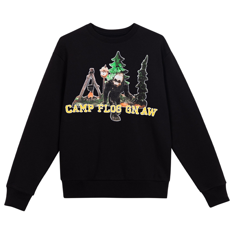 CFG SASQUATCH CREWNECK Black