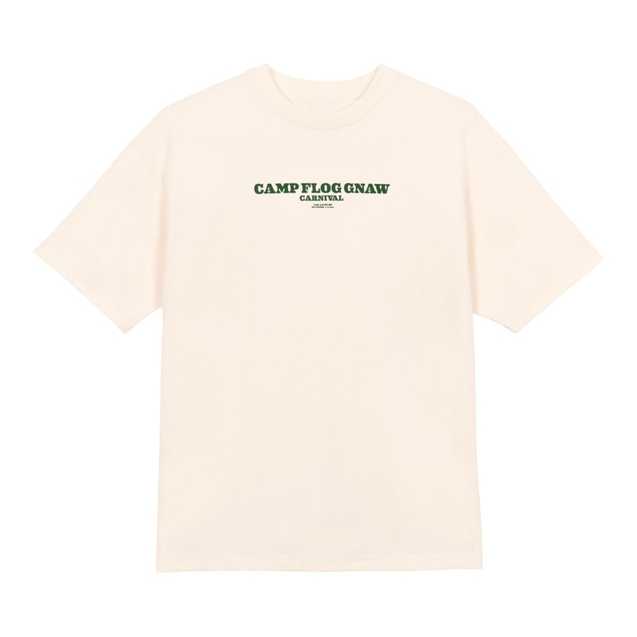 CFG FLYER LINEUP TEE Cream