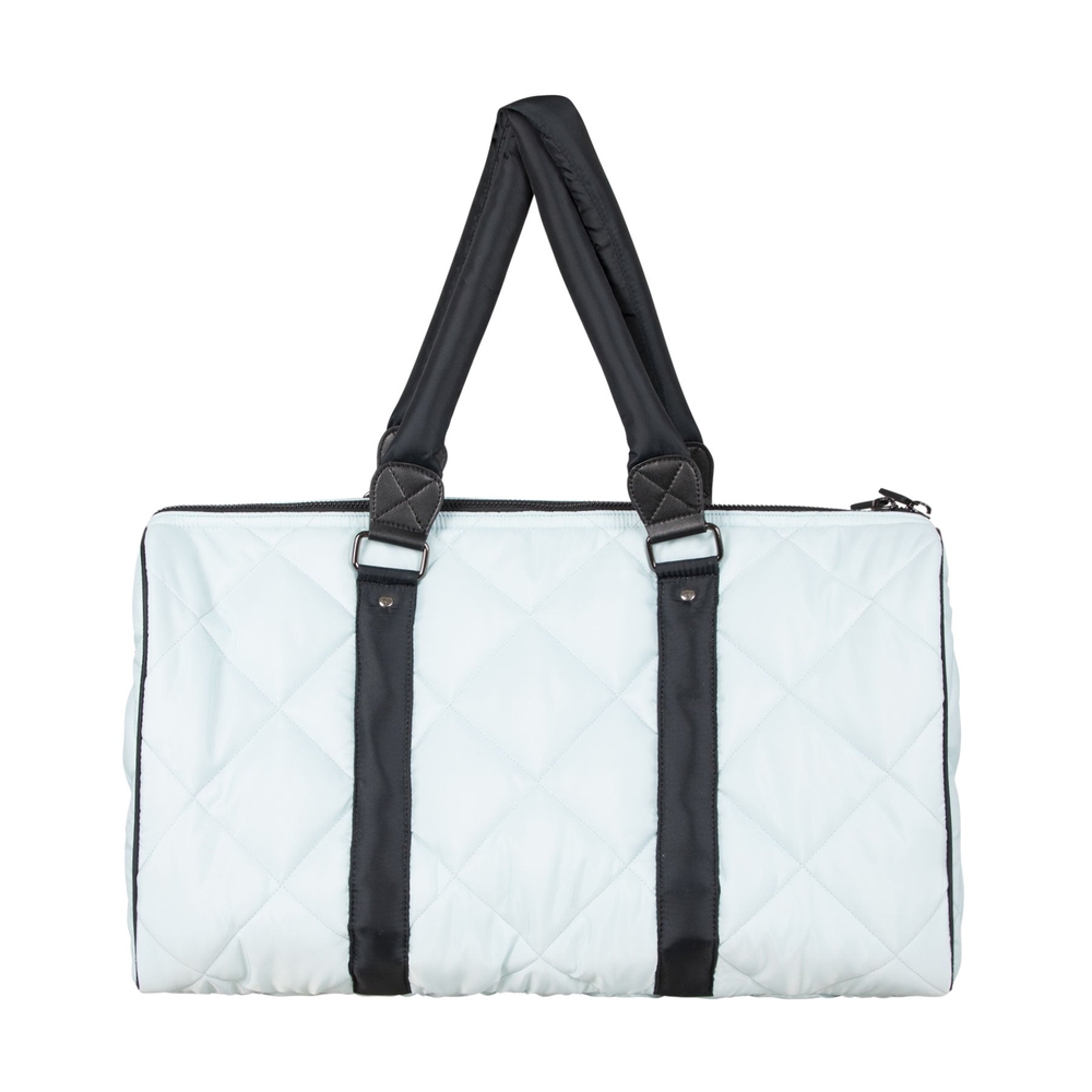 DIAMOND QUILTED DUFFLE Blue