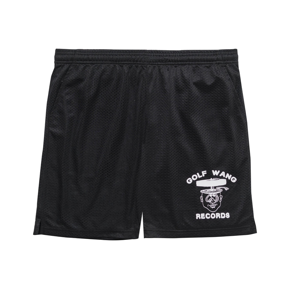 GOLF WANG RECORDS MESH SHORTS Black