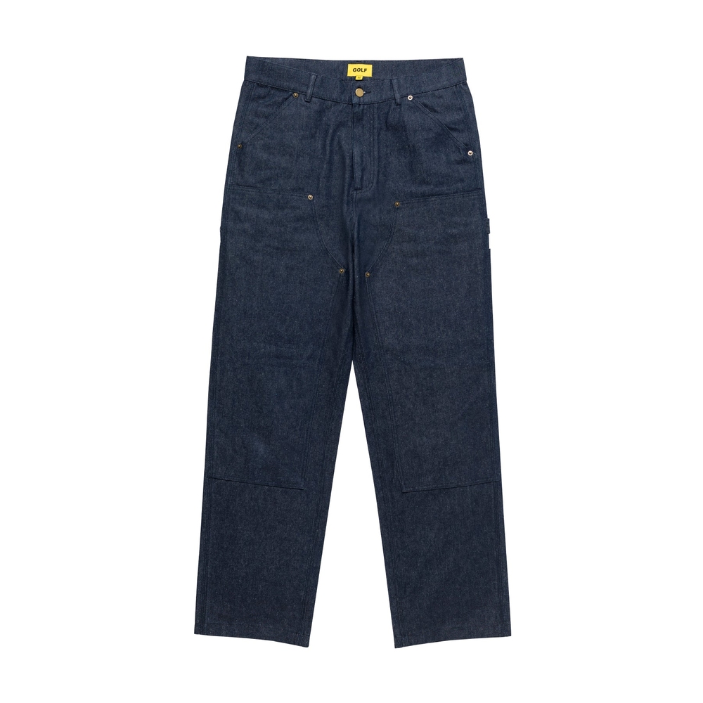 DOUBLE KNEE PANT Raw Denim