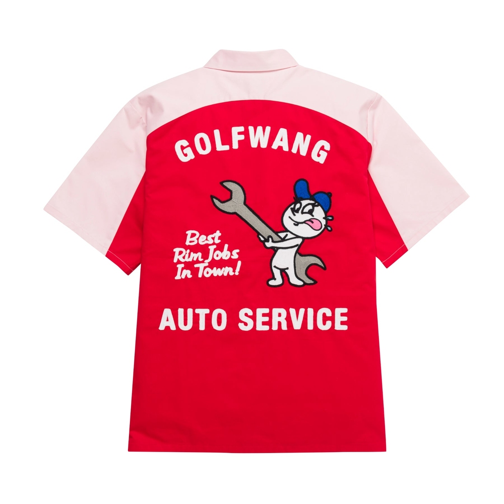 AUTO SERVICE SHIRT Red