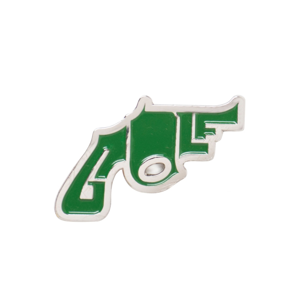 SNUB NOSE ENAMEL PIN Hunter Green