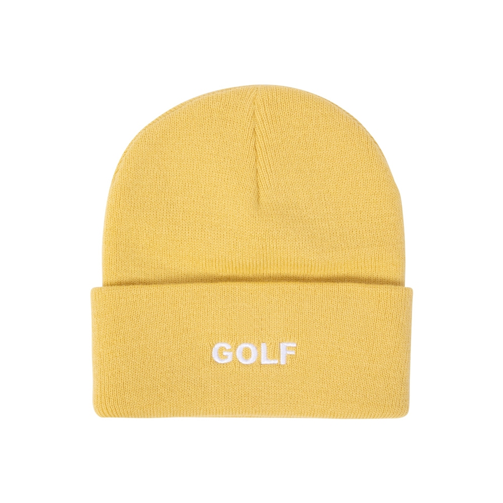 LOGO BEANIE Mustard