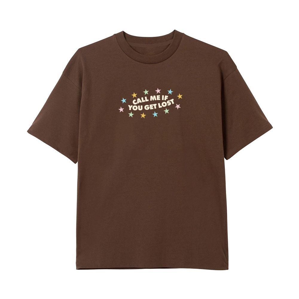 STAR STAMP TEE Brown