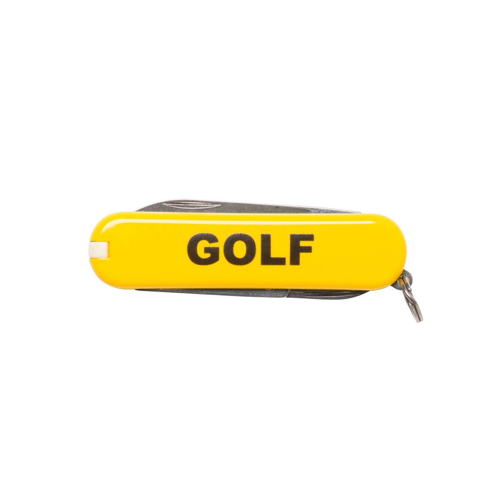 GOLF VICTORINOX CLASSIC SD KEYCHAIN Yellow