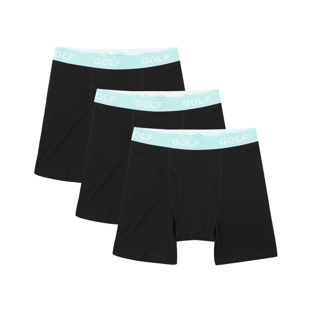 LOGO BOXER BRIEFS 3PK Black/Blue