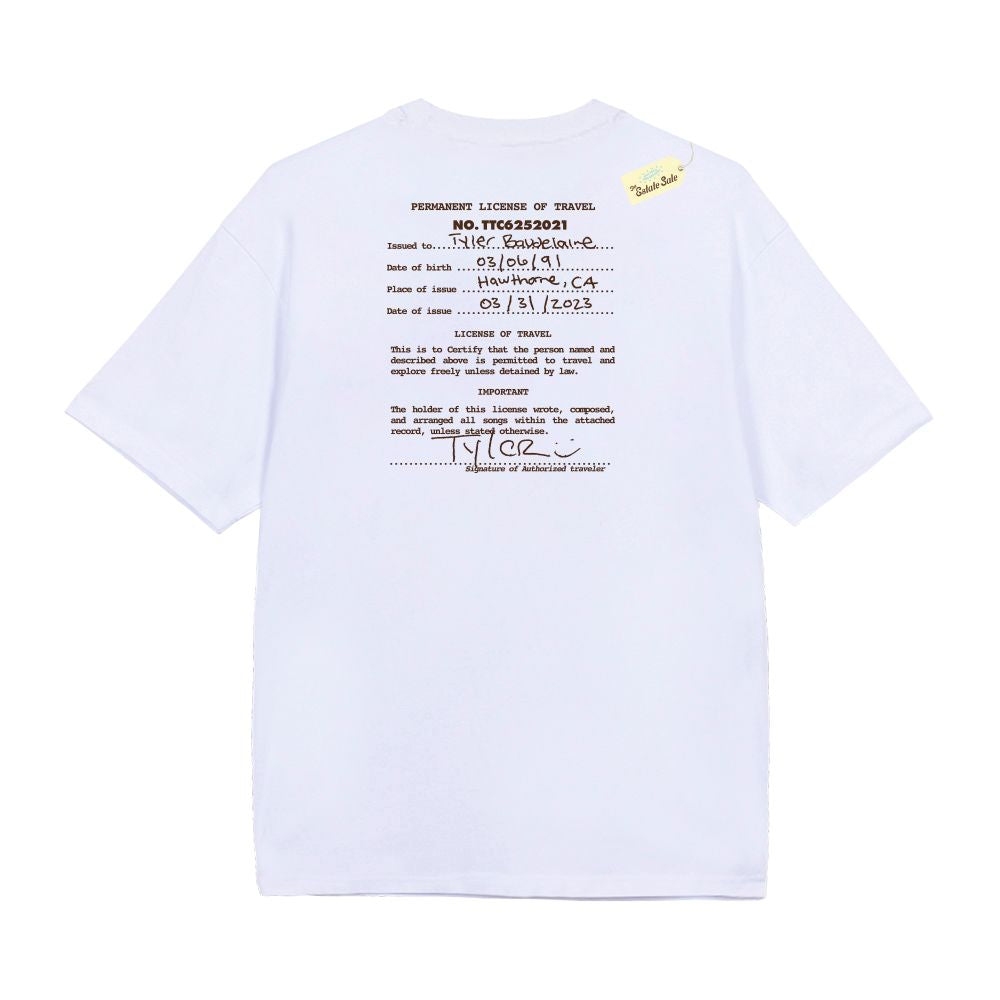 STAR STAMP TEE White