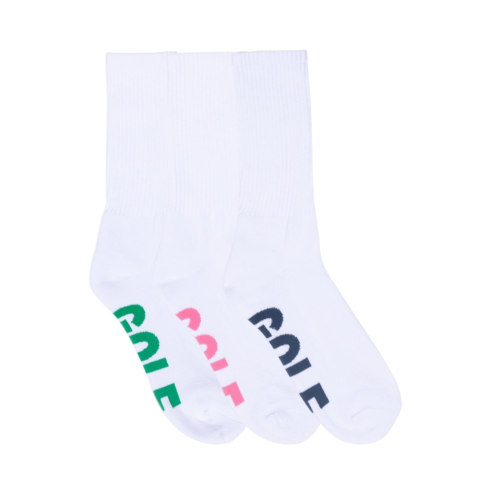 ARCHES SOCKS 3PK White/PNG