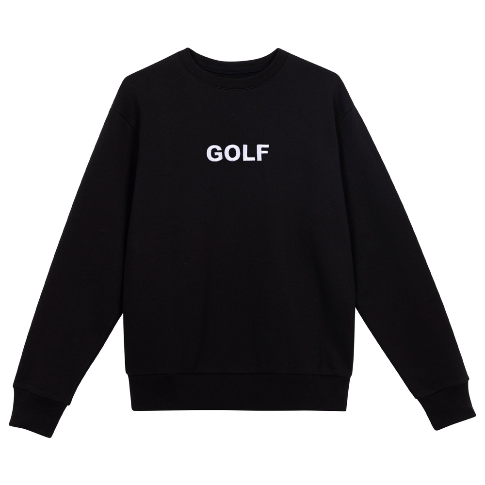 BASIC LOGO CREWNECK Black