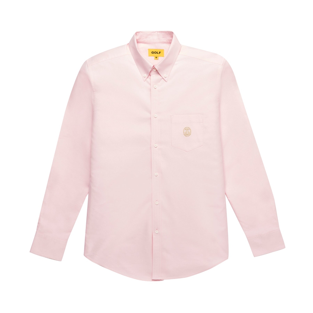 GRAND LOGO OXFORD SHIRT Pink