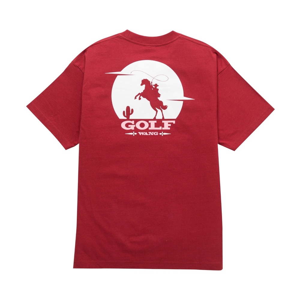 WESTERN POCKET TEE Cardinal