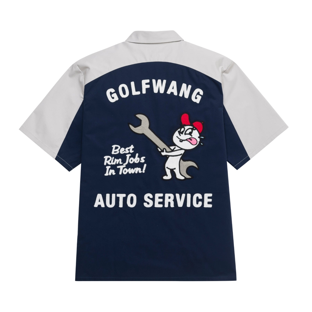 AUTO SERVICE SHIRT Navy