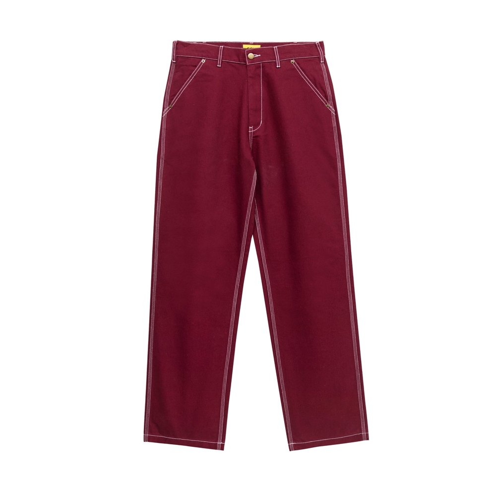 CANVAS WORK PANT Burgundy