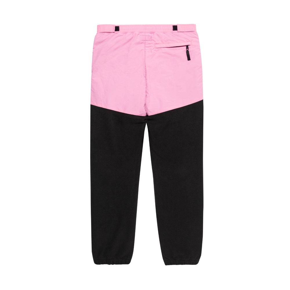 SPACE BOUTIQUE FLEECE PANT Black/Pink