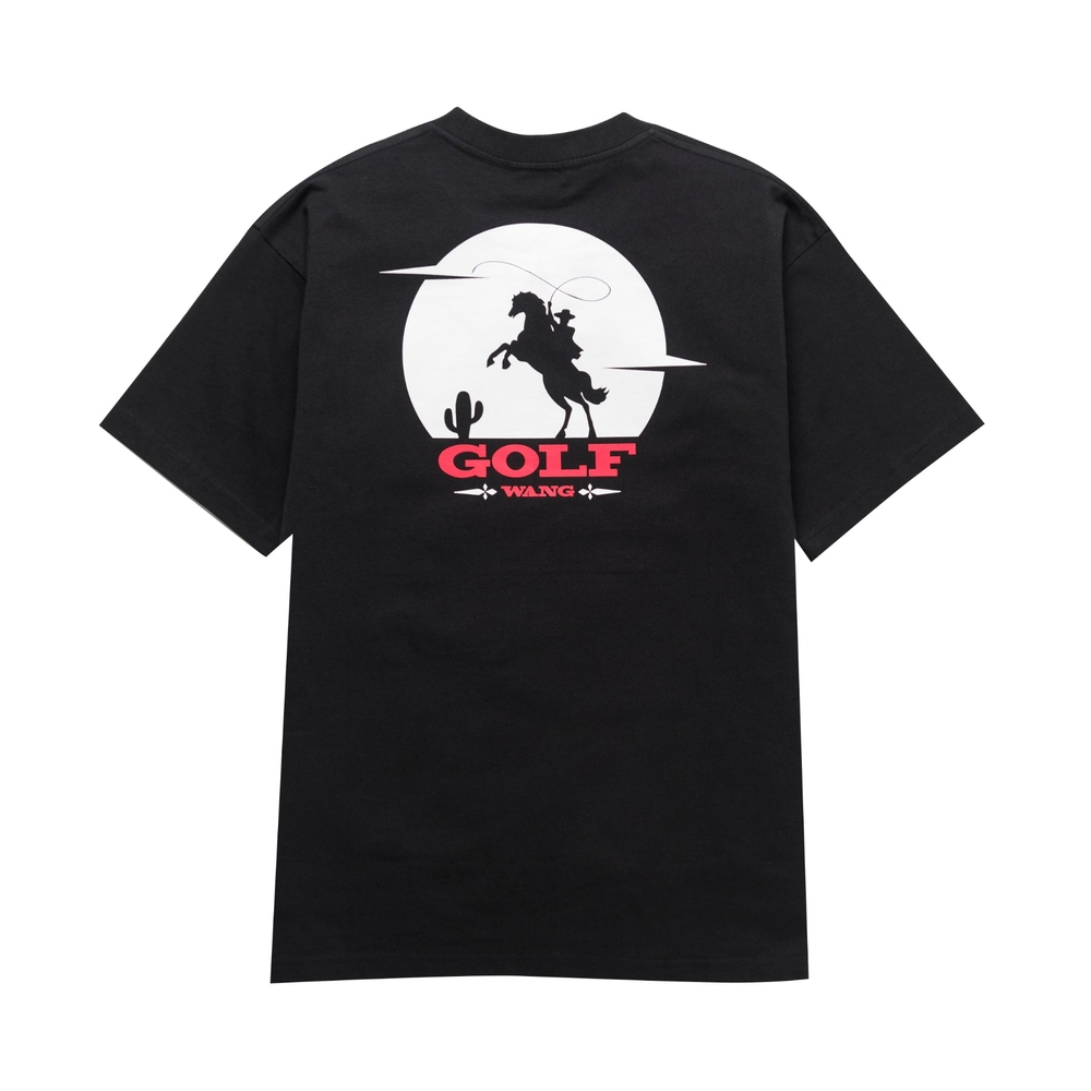 WESTERN POCKET TEE Black