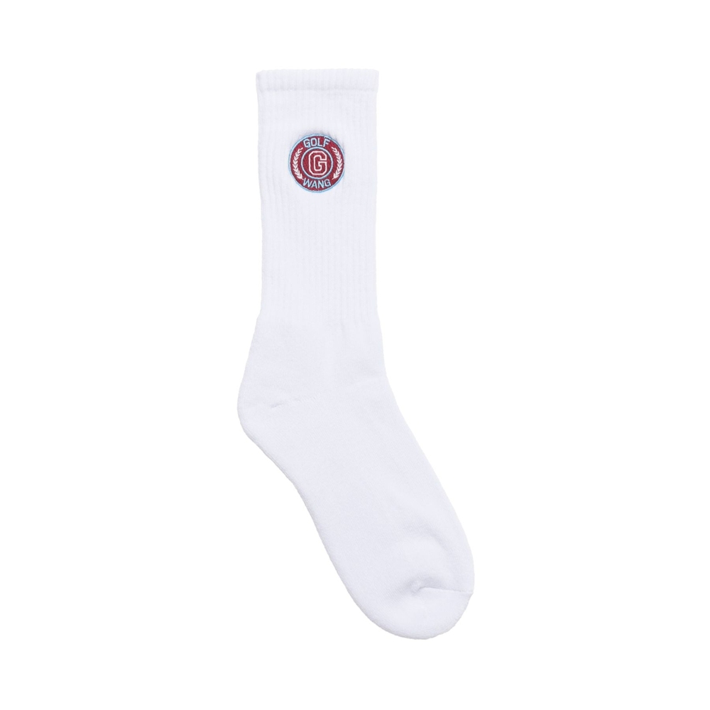 COOKIE PATCH SOCKS White