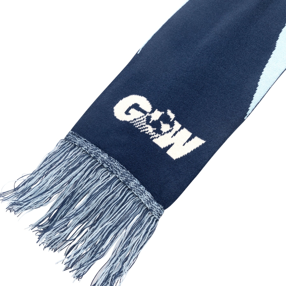 WAVY SOCCER SCARF Blue