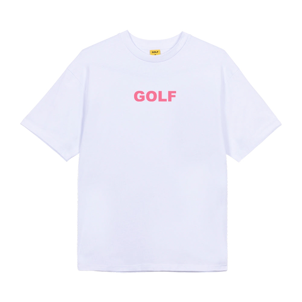 LOGO TEE White/Pink