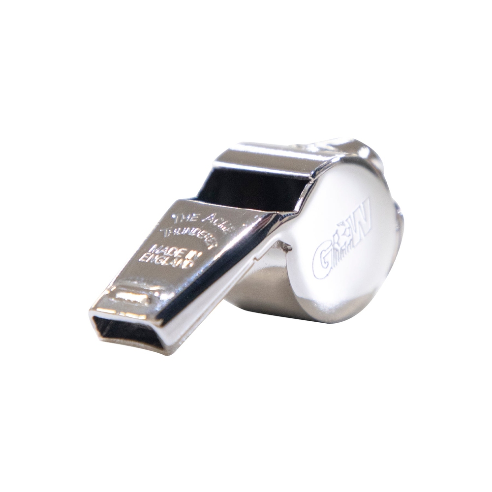 WAVY SOCCER WHISTLE Silver