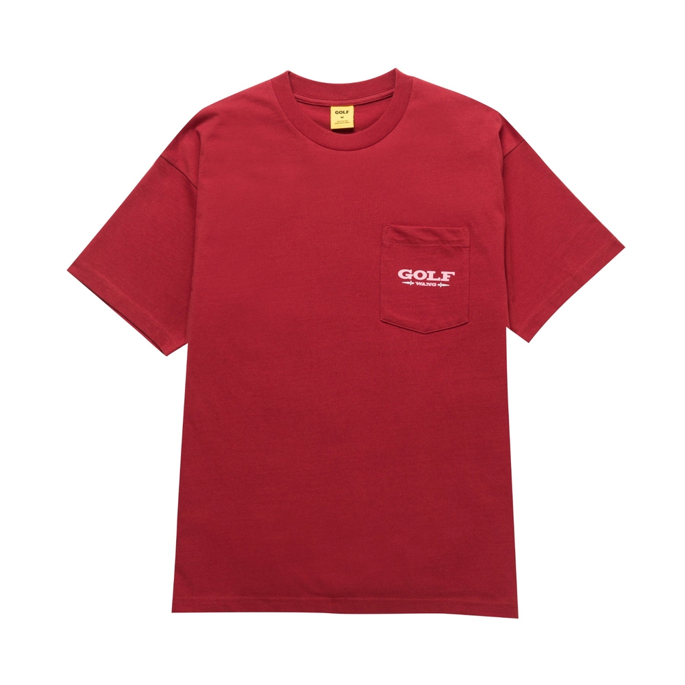 WESTERN POCKET TEE Cardinal