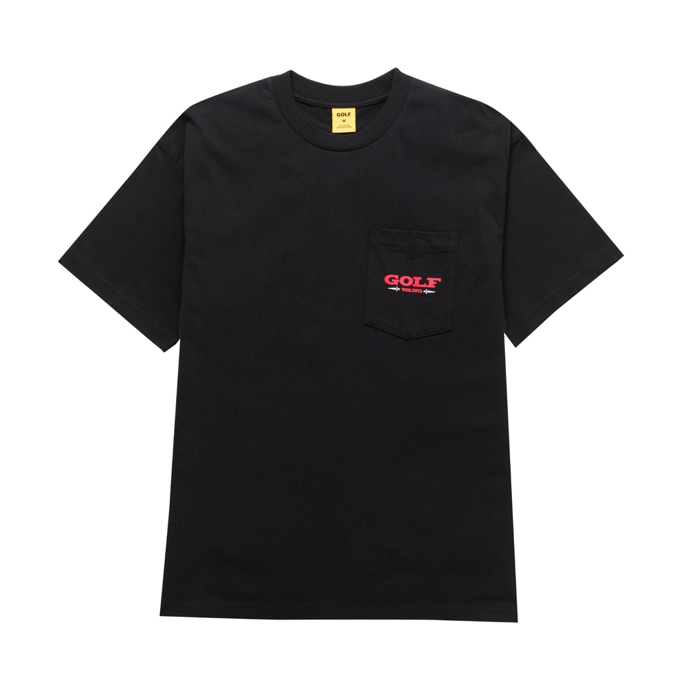 WESTERN POCKET TEE Black