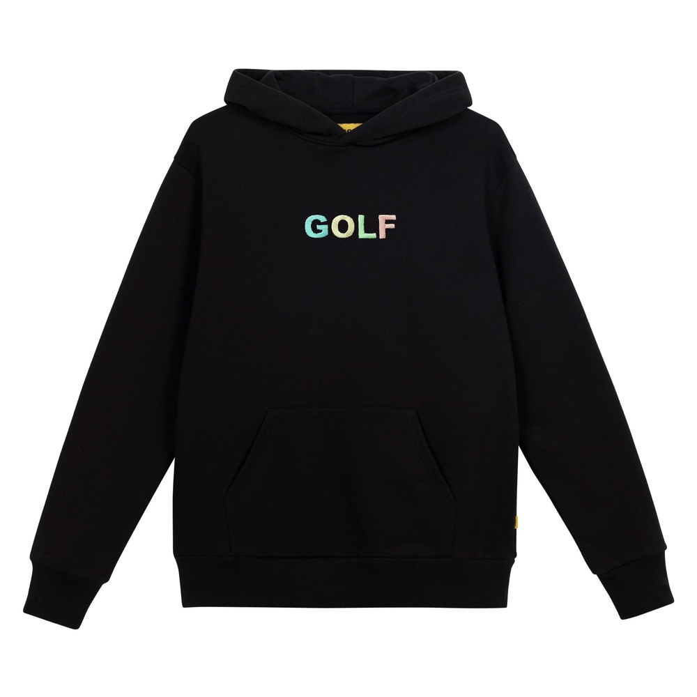 GOLF PASTEL HOODIE Black