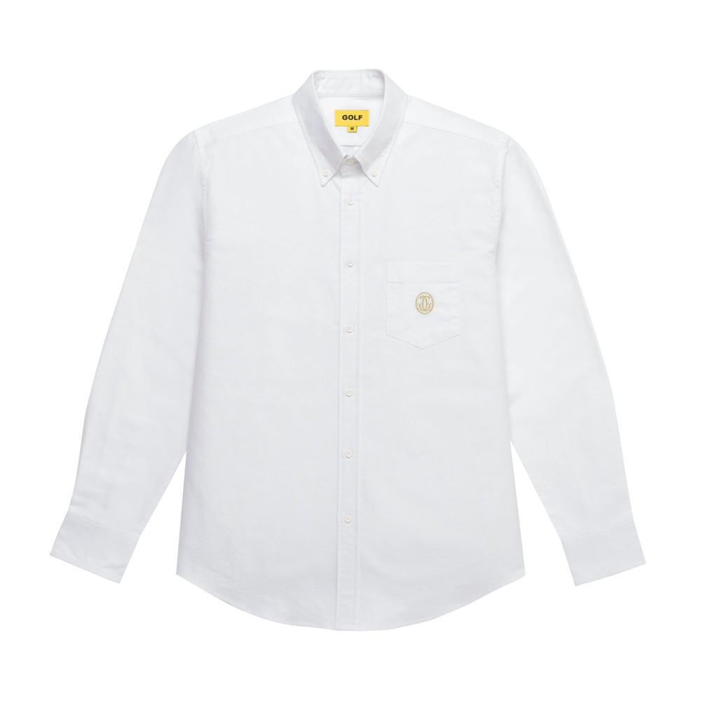 GRAND LOGO OXFORD SHIRT White